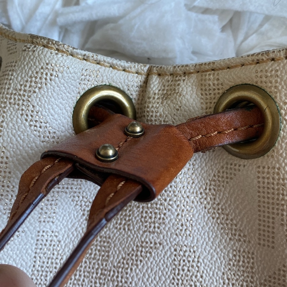 Michael Kors Brown Braided Handle Hobo Style Bohemian Shoulder Bag - Picture 13 of 13